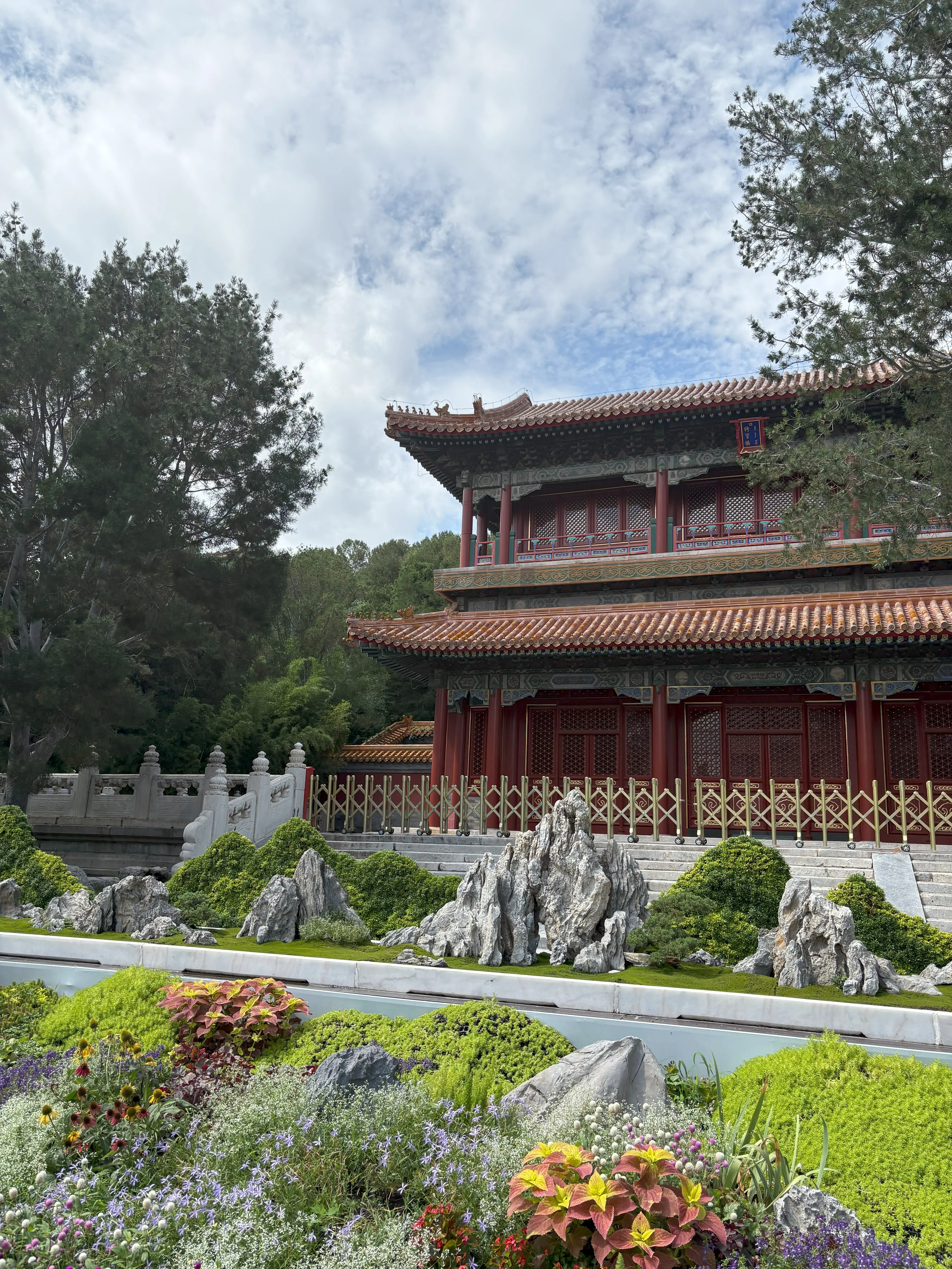 Main building at base of Jingshan Park
